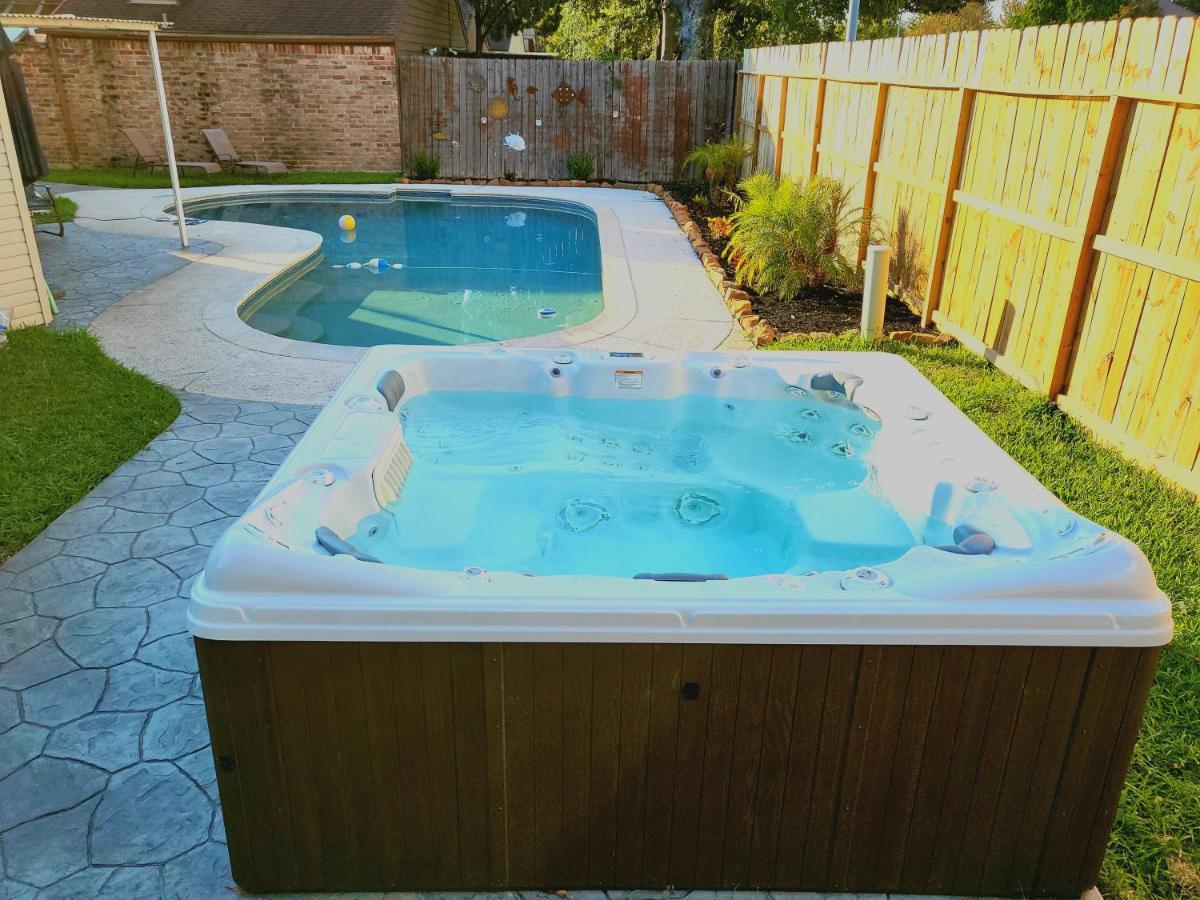 Villa 1976Houstongem Luminous Pvtpool & Hottub Dt20Mins For Lrg Families 6Beds 2Bath Extérieur photo