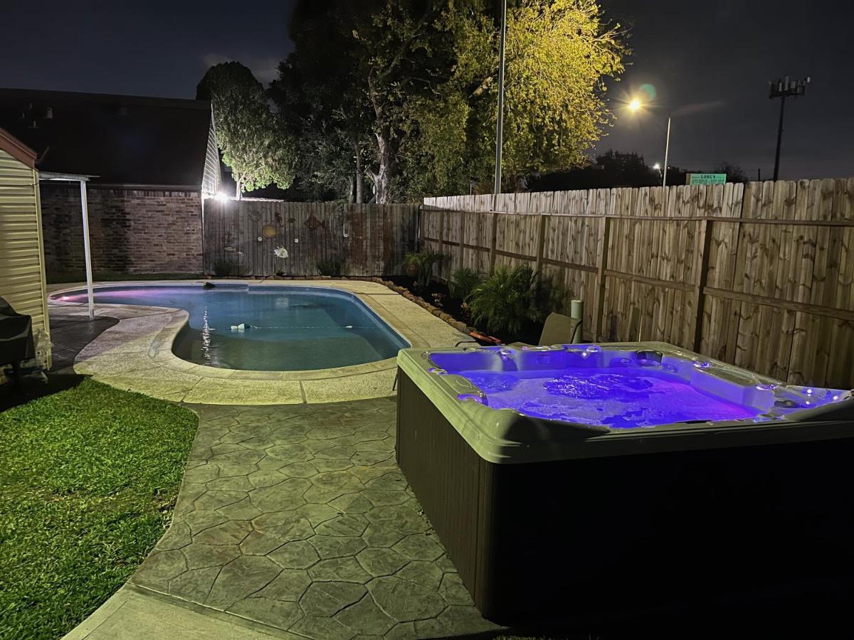 Villa 1976Houstongem Luminous Pvtpool & Hottub Dt20Mins For Lrg Families 6Beds 2Bath Extérieur photo
