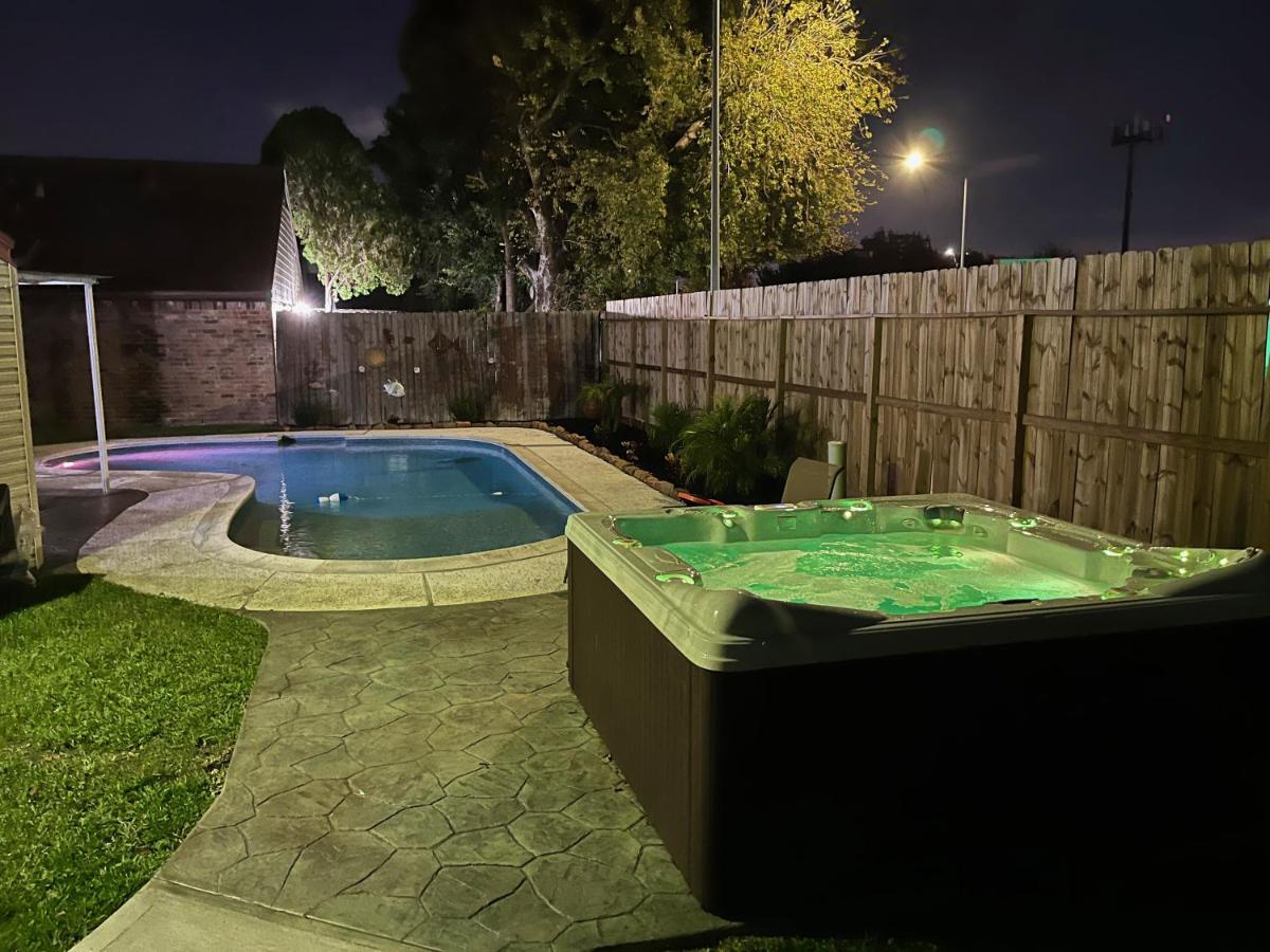 Villa 1976Houstongem Luminous Pvtpool & Hottub Dt20Mins For Lrg Families 6Beds 2Bath Extérieur photo
