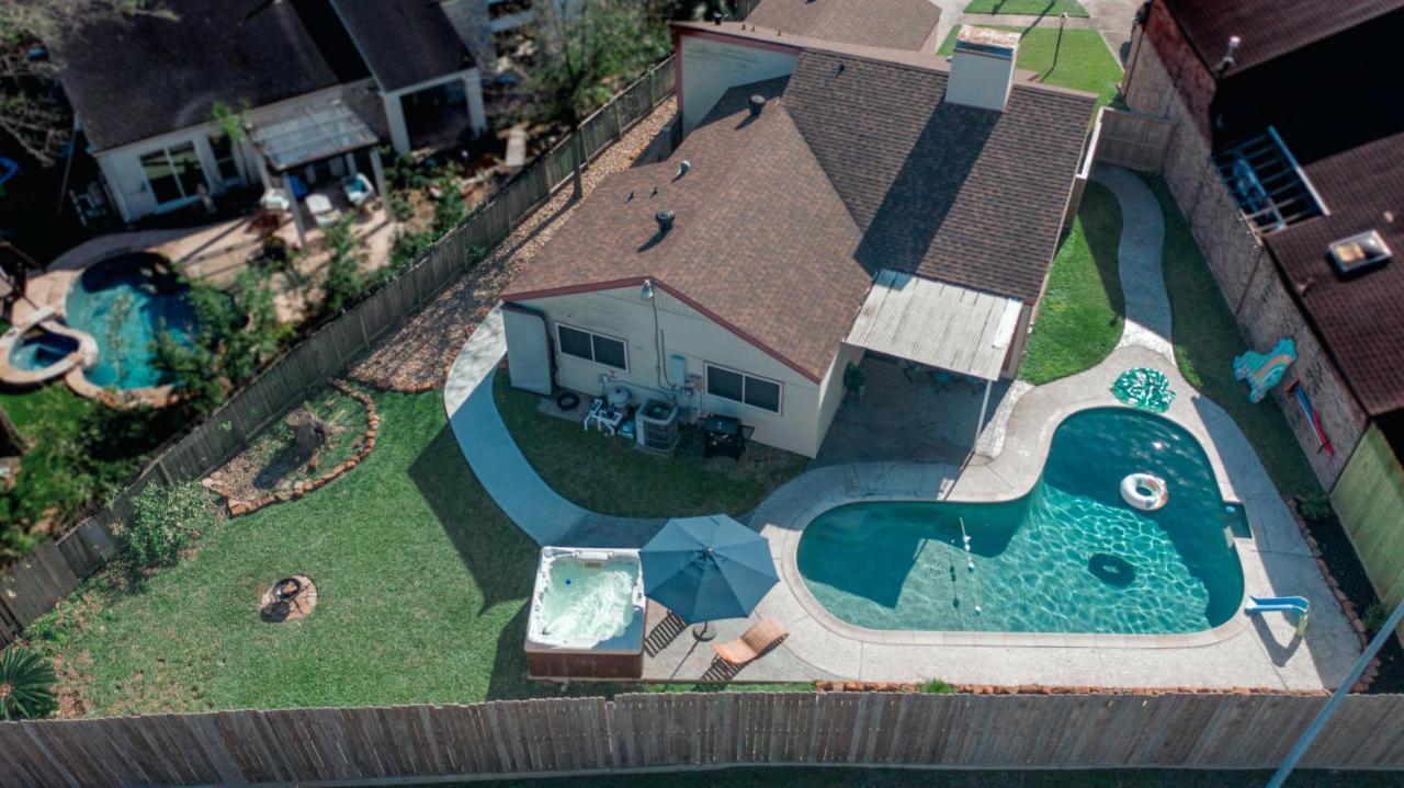 Villa 1976Houstongem Luminous Pvtpool & Hottub Dt20Mins For Lrg Families 6Beds 2Bath Extérieur photo