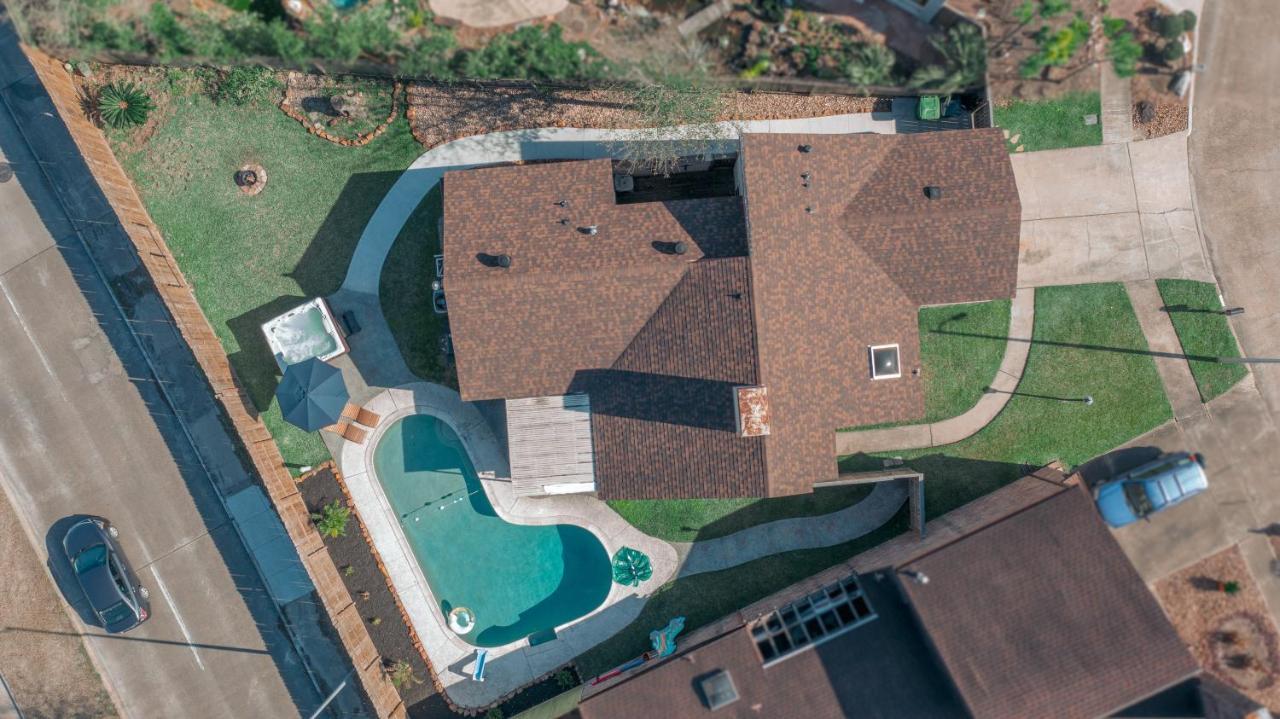 Villa 1976Houstongem Luminous Pvtpool & Hottub Dt20Mins For Lrg Families 6Beds 2Bath Extérieur photo